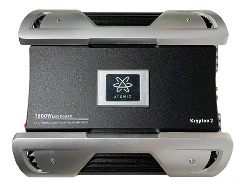 Amplificador 2 Canales 1600w Clase Ab Atomic Audio Krypton2 