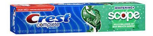 Pasta De Dientes Crest Complete Multi-benefit Whitening + Sc