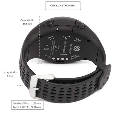 Imagen 2 de 4 de Reloj Soleus Gps Fly - Datos - Ritmo - Cal - Varios Colores