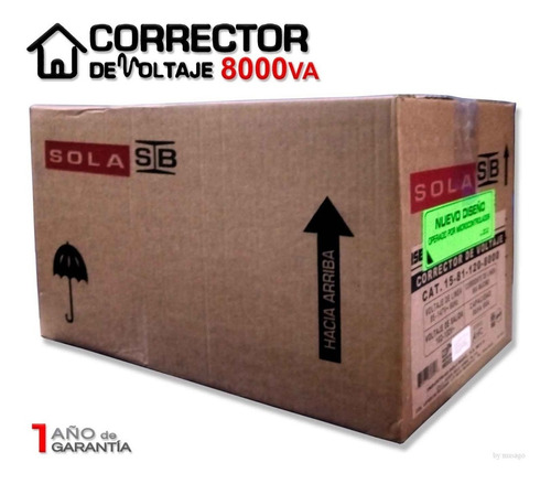Corrector Voltaje Sola Basic 8kva / 8000va 15-81-120-8000