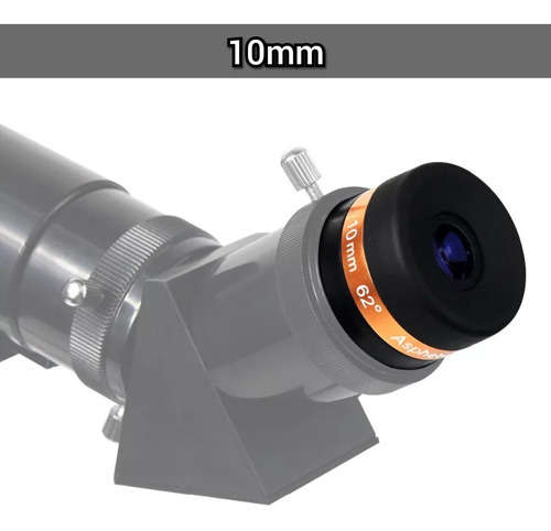 Ocular Lente Asferico 10mm 1.25 62° Fov Telescopio