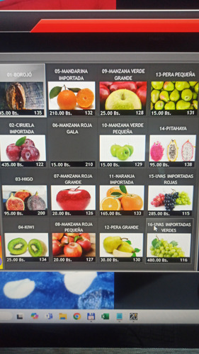 Sistema Para Fruterías Y Charcuterías
