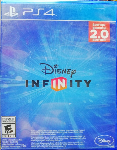 Juego Físico Ps4 Disney Infinity 2.0 Sólo Juego 