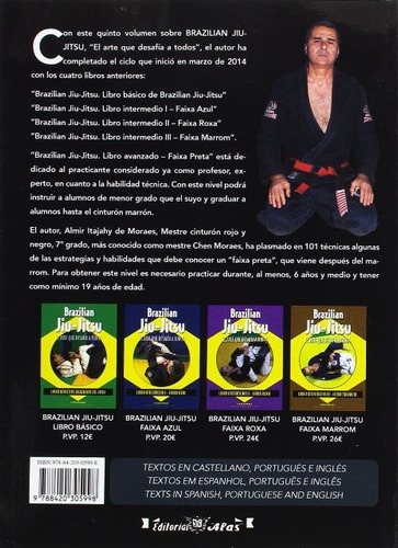 Libro Intermedio III El arte que desafía a todos Brazilian Jiu-Jitsu Faixa marrom 