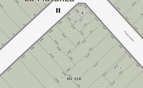 Imagen 2 de 5 de Lote En Venta En Ramos Mejia Sur