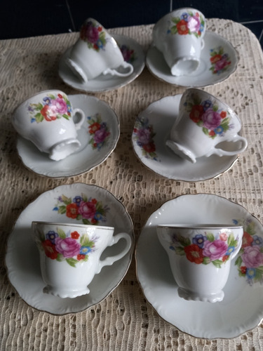 Antiguas Muy Finas Tazas De Colección Porcelana Japonesa 