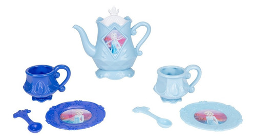 Imagen 7 de 9 de Muñecas Disney Frozen Elsa O Anna Con Juego De Te Jakks