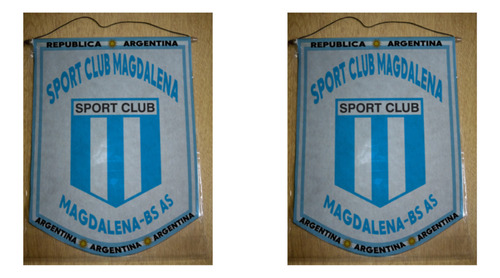 Banderin Grande 40cm Sport Club Magdalena
