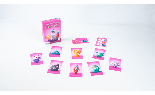 Ojo, Mano, Pata ¡monstruos! Juego De Mesa Atomo