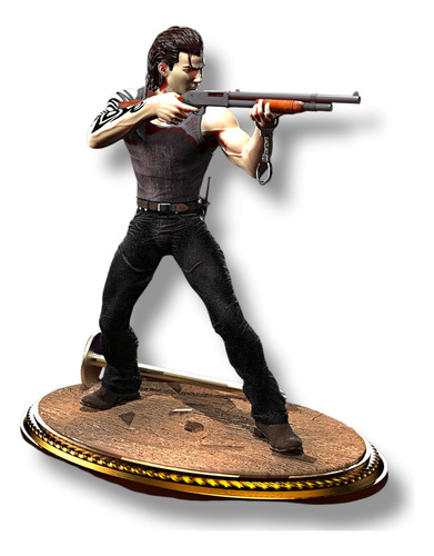 Figura Billy Coen Resident Evil 0 Zero - 3d