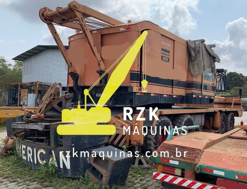 Imagem 3 de 15 de Guindaste American Tt 5530 75 Ton Treliçado- 1987