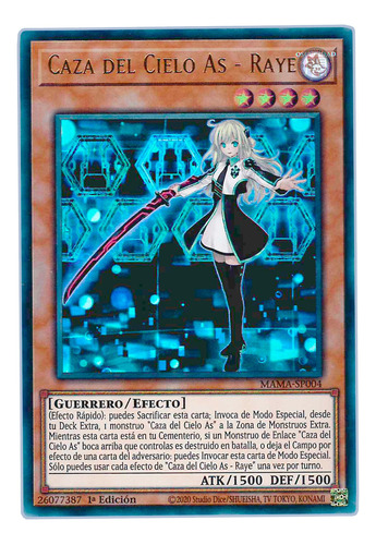 Yugi-oh! Sky Striker Ace Raye Mama-en004 Ultra