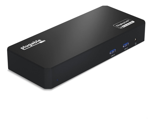 Plugable Estacion De Acoplamiento Usb C 12 En 1, Triple Moni