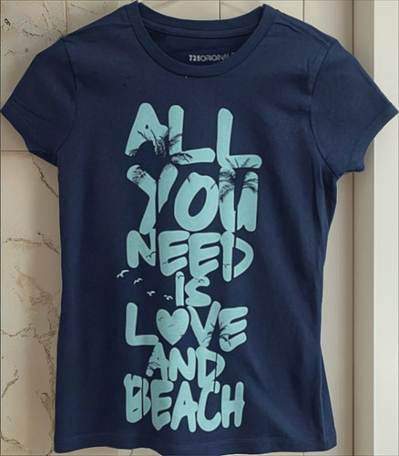 Playera Estampada Niña Adolescente - T 12 Y 14 -all You Need