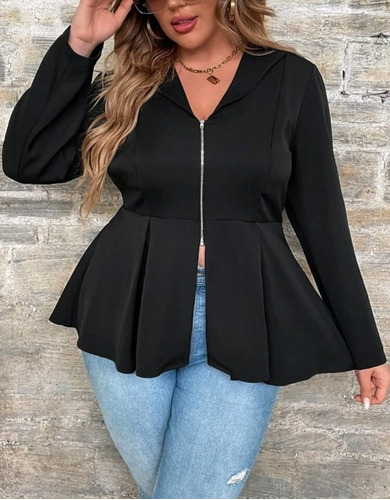 Blazer  Mujer  Curvy Para Extra Lindas