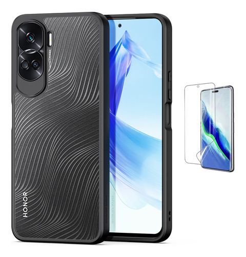 Funda Para Huawei Honor Serie Carcasa Transparente + Mica