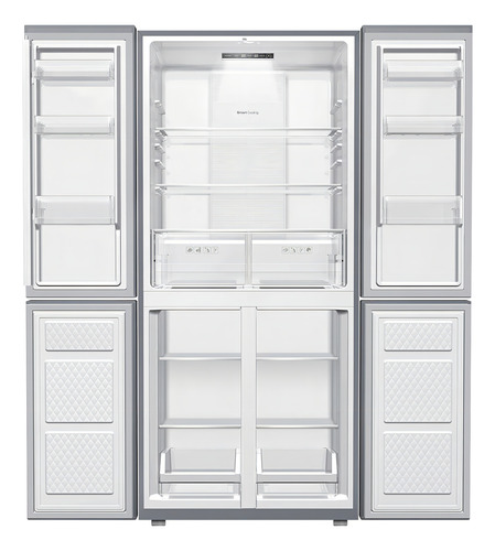 Refrigerador Philco Prf510i Side By Side Inverse 498l Cor Inox 110v