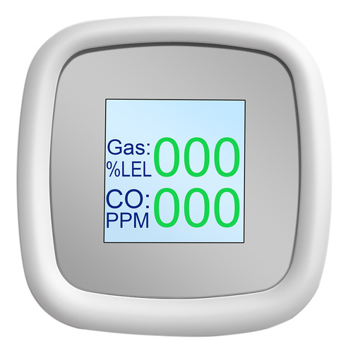 Detector De Calidad Del Aire, Alarma Sonora De Gas Con Gas