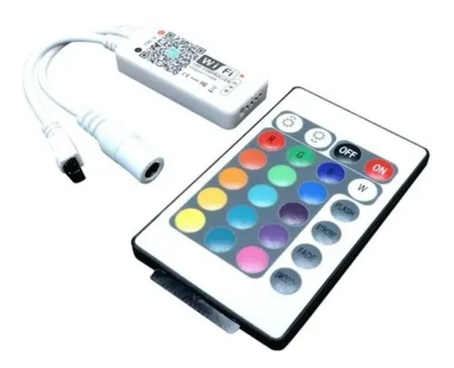 Controladora Rgb Wifi Para Tira Led Control Rf Google Alexa