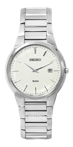 Reloj Seiko Skp295 De Hombre Plateado