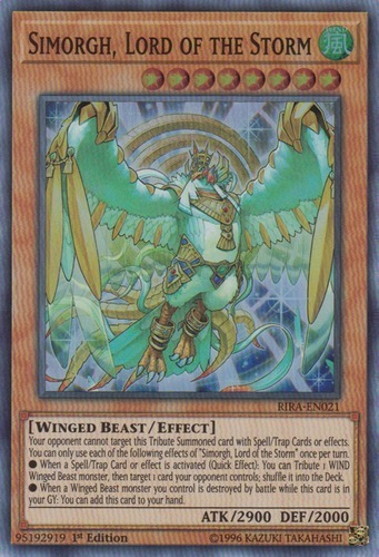 Simorgh, Lord Of The Storm (rira-en021) Yu-gi-oh!