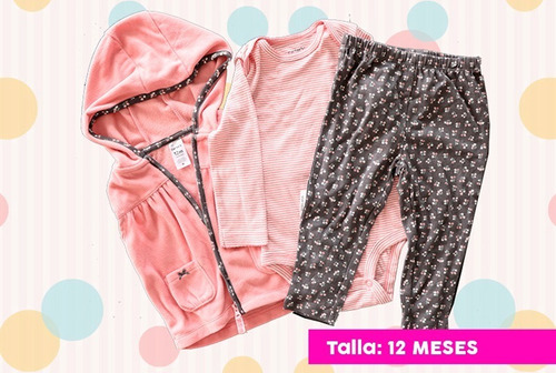 Imagen 2 de 2 de Ropa Bebé / Solo Niña / Carters Y Más / Varias Tallas