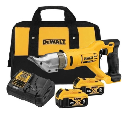 Tesoura Eletrica Chapa 2 Bateria 20v 5ah Dcs491 Dewalt Bolsa