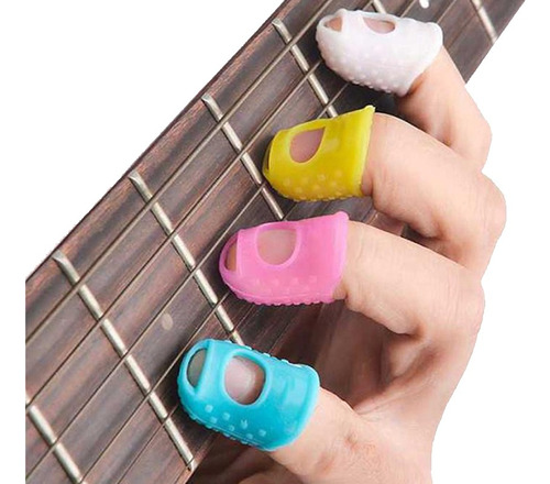 Protetor De Dedos Para Tocar Violão, Guitarra E Ukulele