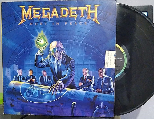 Lp Megadeth Rust In Peace Com Encarte