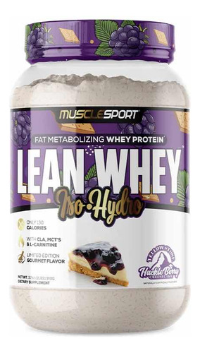 Lean Whey Iso Hydro Protein 2lb Huckle Berry Cheese Cake