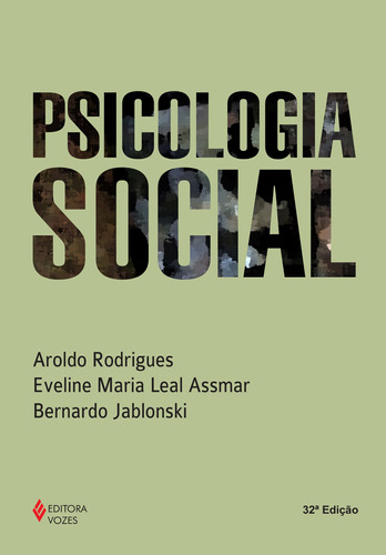 Psicologia social, de Rodrigues, Aroldo. Editora Vozes Ltda., capa mole em português, 2015