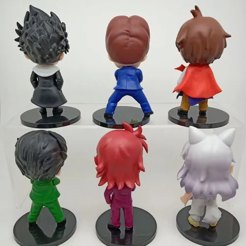W Yiyi 6 Peças De Boneco De Anime Yuyu Hakusho, Personagens,