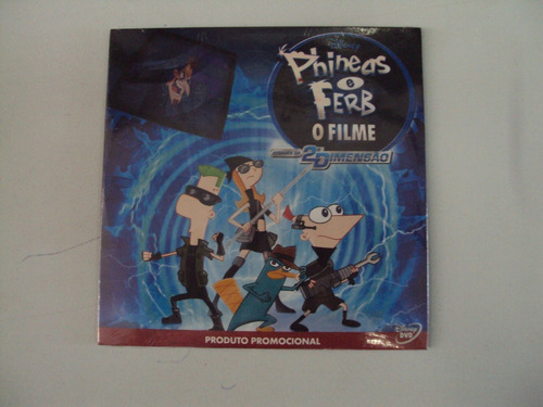 Cdbc003 - Phineas E Ferb O Filme Através Da 2 Dimensão