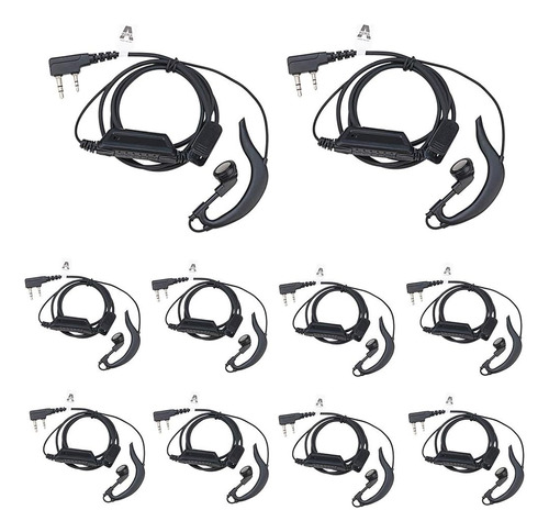 Auricular Para Baofeng Radio Bf-888s Uv-5r Bf-f8hp, Auricula