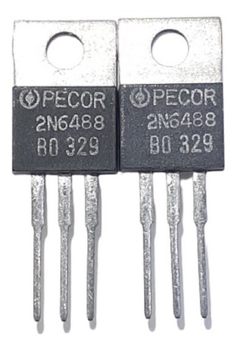 Kit 8 Transistor Npn 2n6488 80v 15a O Nte331