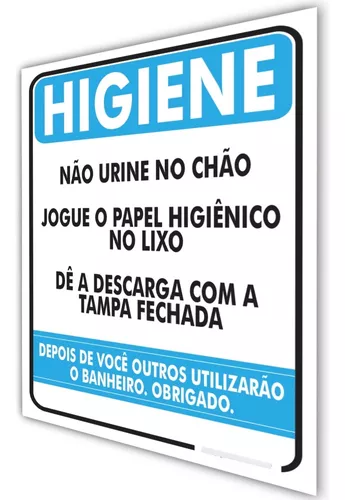 Segurança não jogue lixo no chão - S009