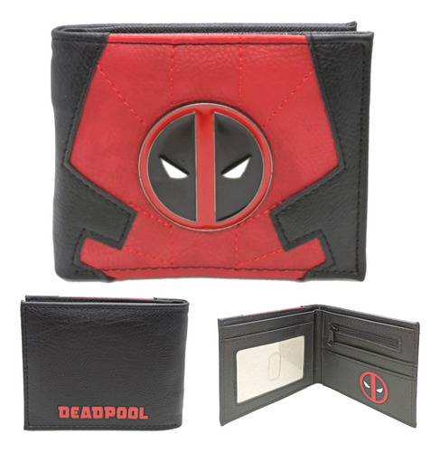 Cartera Deadpool Original Mascara Marvel Comics Billetera