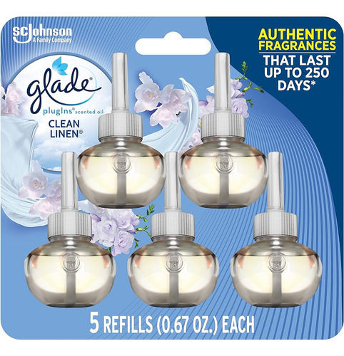 Glade Plugins Recarga Ambientador, Aceites Perfumados Y Esen