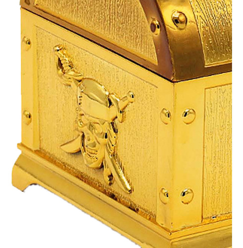 Caja De Juguete Pirata Dorada