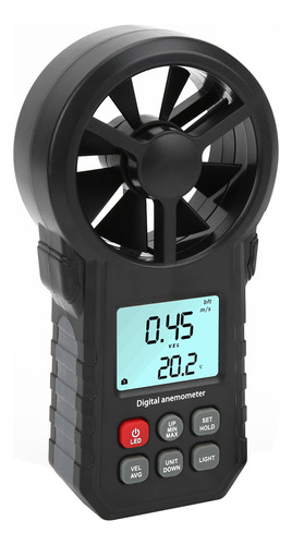 Medidor De Velocidad Del Viento Mt62, Anemómetro Digital De