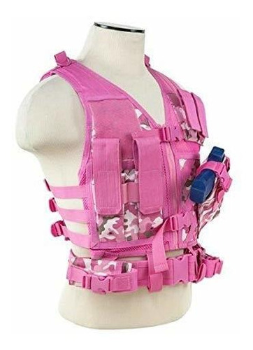 Chalecos - Ncstar Nc Star Ctvc2916pc, Tactical Vest, Pink Ca