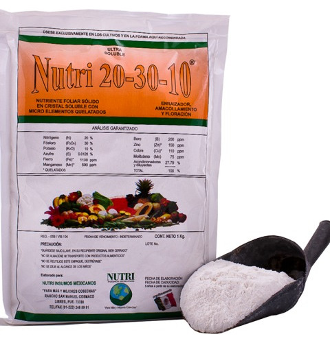 Nutri Npk 20-30-10 1 Kg