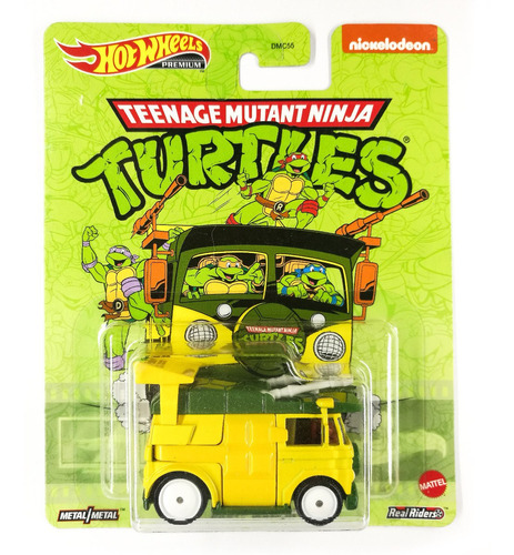 Ninja Turtles Tortugas Ninja     Party Wagon      Hot Wheels