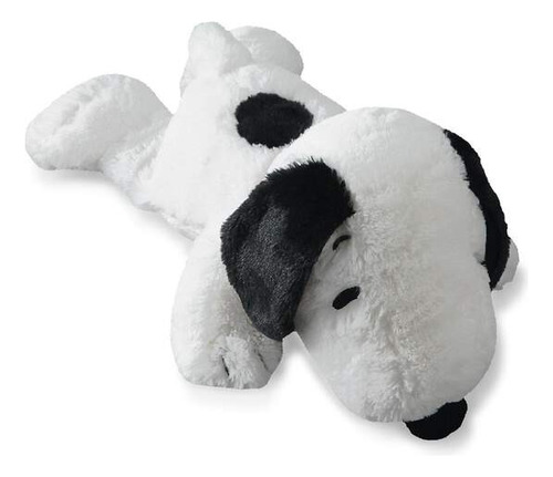 Peluche Snoopy Clásico Acostado Peanuts Hallmark Color Blanco