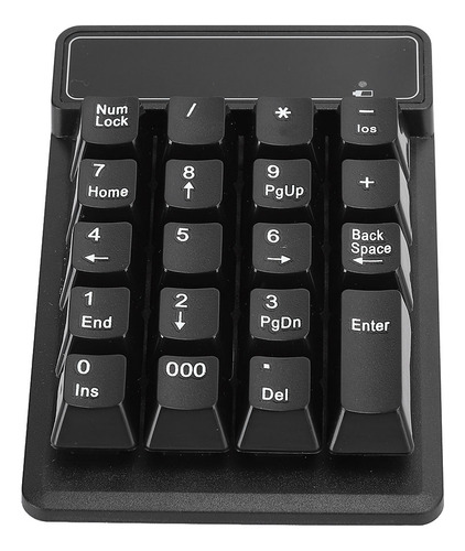 Teclado Numérico Bluetooth De 19 Teclas Con Conexión De 10 M