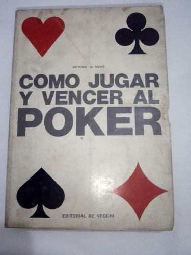 Poker Cartas Como Jugar Y Vencer Rarisimo Manual En La Plata