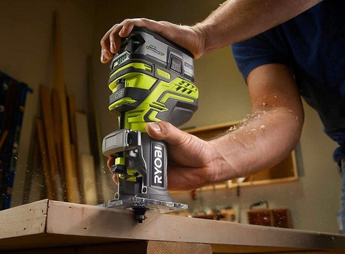 Router Ryobi P601 Inalámbrico Batería De 18v