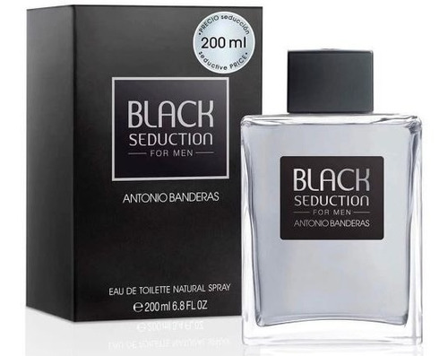 Perfume Antonio Banderas Black Seduction Edt 200ml Caballer