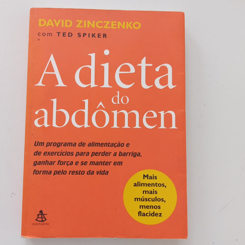 Livro A Dieta Do Abdômen - David Zinczenko