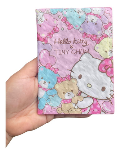 Funda Para Pasaporte De Hello Kitty 